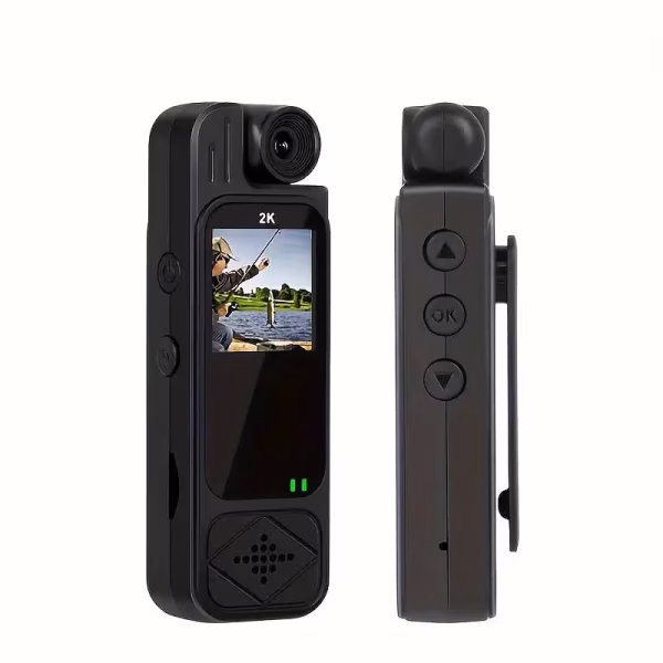 2K Ultra HD Video Recording Camera - Portable, Rechargeable, 180° Rotating Handheld Stabilizer - Image 2