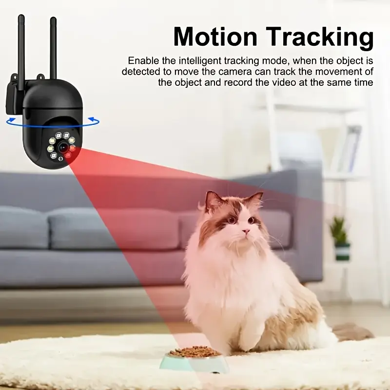 JOOAN 360° PTZ Wireless WiFi Security Camera – ULTIMATE INDOOR PEACE OF MIND! - Image 4